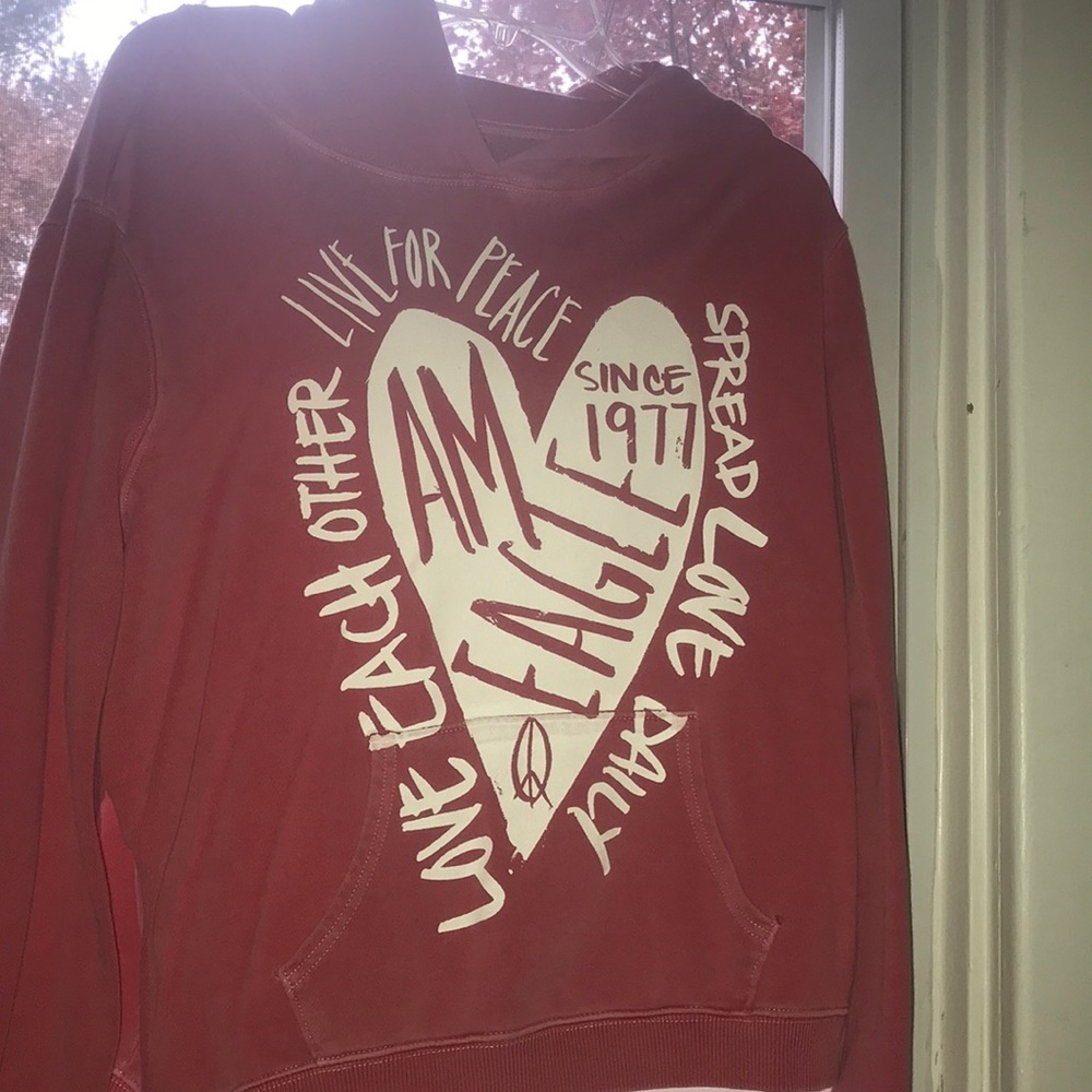 Pink sweatshirt